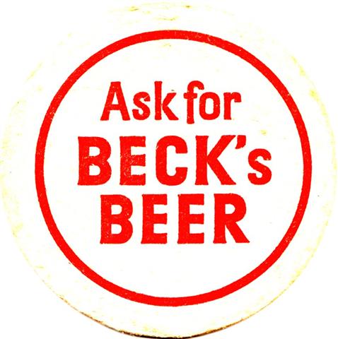 bremen hb-hb becks rund 1b (215-ask for becks-rot)